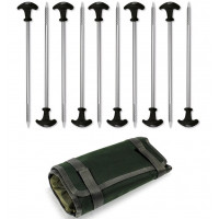 Колья для палатки World4Carp Tent Peg Set XL, 30 см. набор 10 шт.
