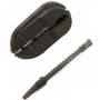 Кормушка флет-метод Fast Change Arc Flat S 28х85 мм 50 гр.