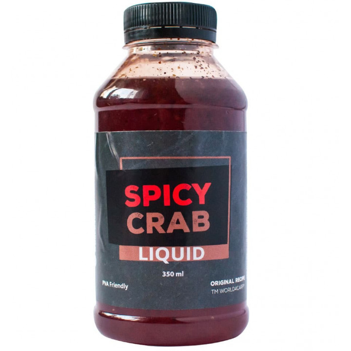 Ликвид для прикормки Spicy Crab (специи-краб), 350 ml