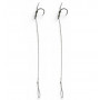 Готовый поводок со скруткой W4C Method Feeder Rig Spear, крючок Wide Gape No 10