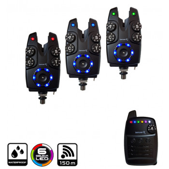 Набор сигнализаторов поклёвки World4Carp Sensor X Набор 3+1