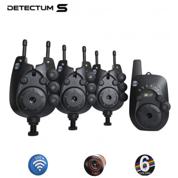 Набор сигнализаторов поклёвки World4Carp Detectum S Набор 3+1