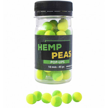 Бойли плаваючі Hemp & Peas (конопля-горох) 12,0 мм