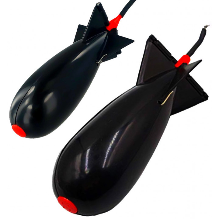 Ракета для прикормки Carp Spomb чёрный (black), Midi
