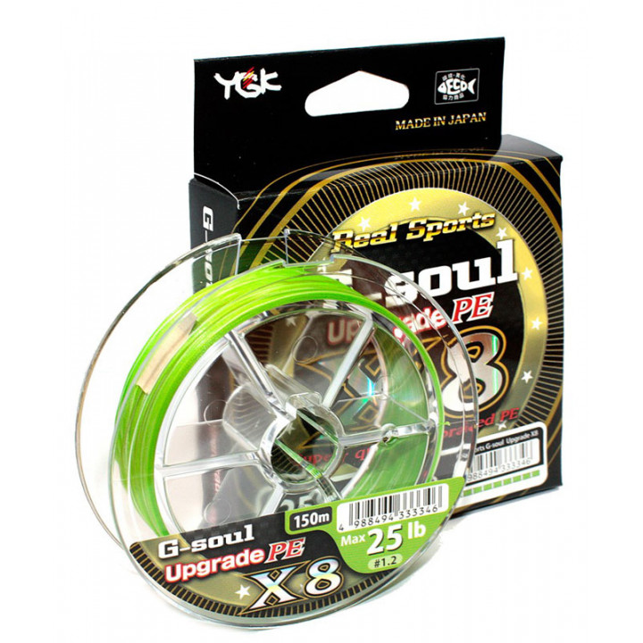 Шнур YGK G-Soul X8 Upgrade 150m #0.6/14lb