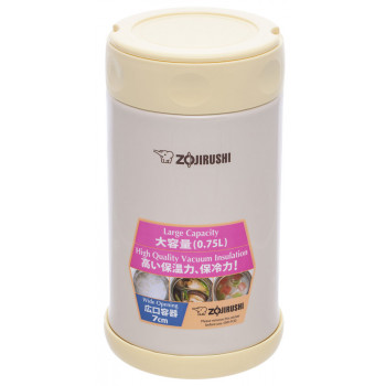 Термоконтейнер харчовий ZOJIRUSHI SW-FCE75YP 0.75 л ц:бежевий