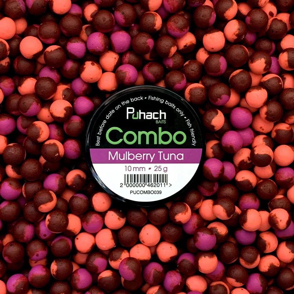 Бойли Puhach Baits Combo 10mm - Mulberry Tuna (Шовковиця Тунець)